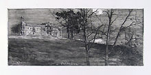 LUIGI CONCONI, Loneliness, etching